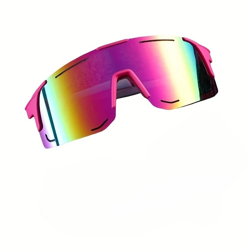 Kacamata Modis Wanita Warna Pink Bingkai PC Kokoh Trendi Ringan