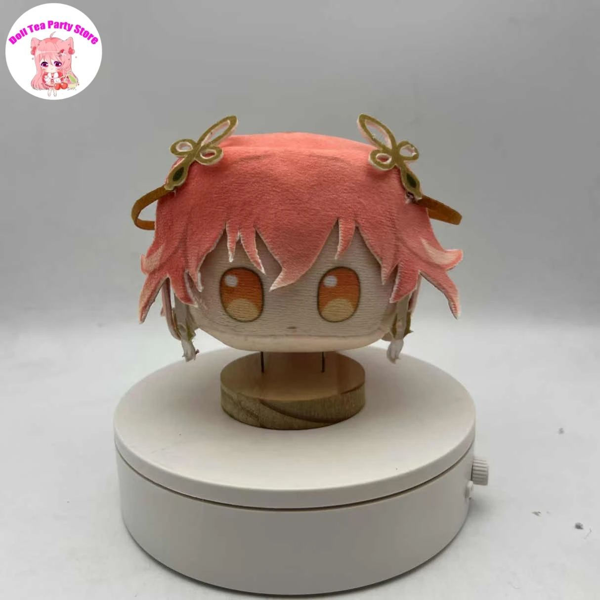 

Anime Wuthering Waves Changli Plush Stuffed Doll Dango Puppet Kawaii Toy Cute Figure Head Model Mascot Cosplay Xmas Gifts