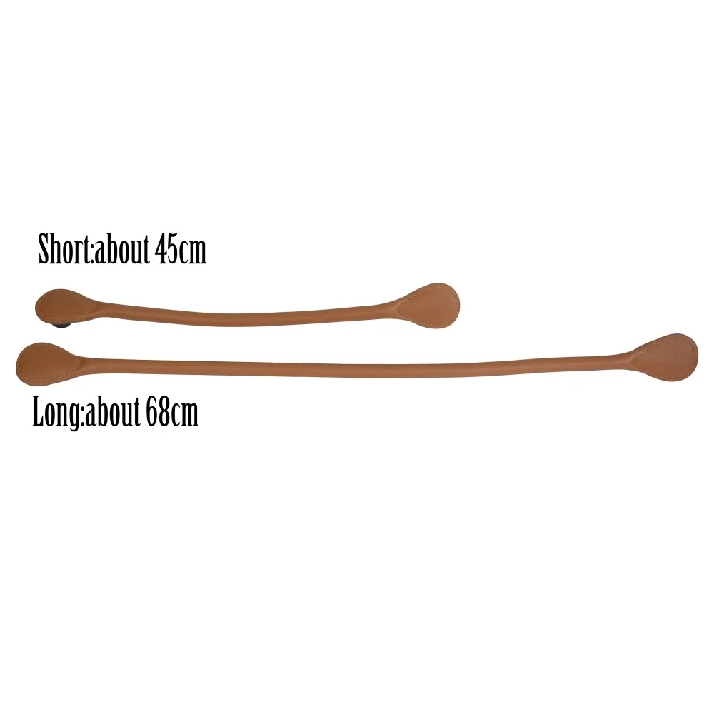 جديد بو الجلود O حقيبة مقابض الأشرطة ل Obag الكلاسيكية البسيطة قصيرة طويلة الأشرطة المستديرة أحزمة حقائب نسائية اكسسوارات الكتف #2