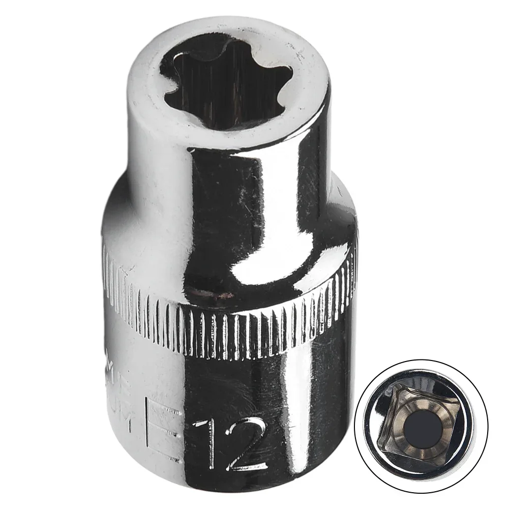 Converter Socket Screwdriver Drill Accessories 1/2 Adapter Bit Socket E Type Sockets Plummer Sleeve Socket Holder