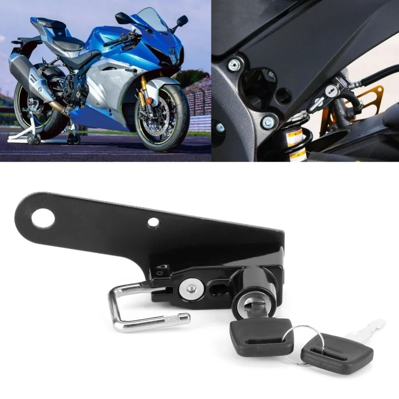 Motorcycle Helmet Lock AntiTheft Security Locks Fit For Suzuki GSXR 600 GSXR750 20112016