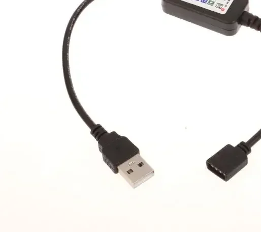 1 Set RGB Colorful LED Light Strip Connector For APP Control DC USB 5V-24V Music Colorful Tape Light Mini Bluetooth Controller