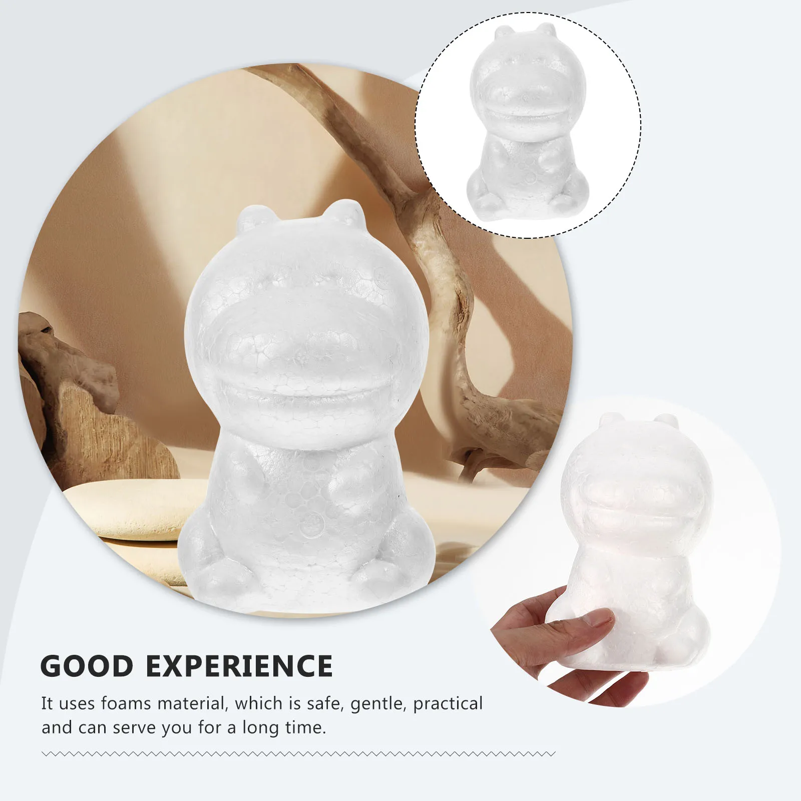 

4Pcs Zodiac Foam Animal Shape Painting Crafts Party Decorations Foam for Crafts