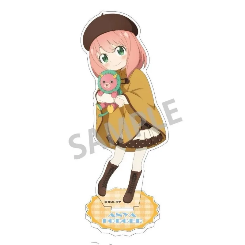 10 センチメートル/3.94 インチスパイファミリーアニアファッションショーアクリルスタンドアニメ周辺機器高品質デスクトップディスプレイ装飾品ファンギフト女の子のおもちゃ
