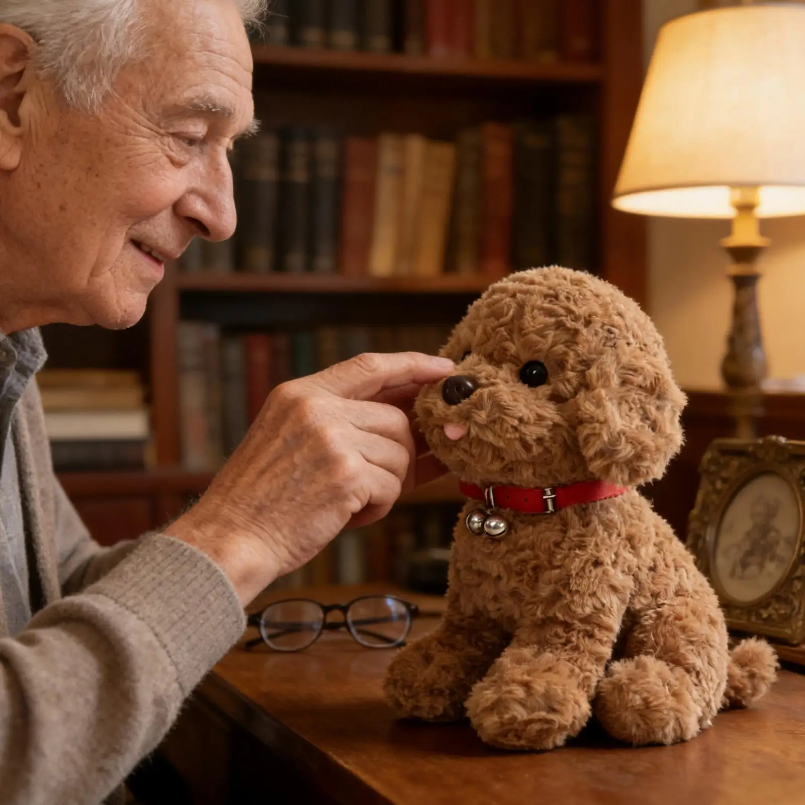 Peluche per cuccioli robot interattivo per cuccioli robot - Cani elettronici realistici in movimento e parlanti per bambini, ragazzi, ragazze, adolescenti