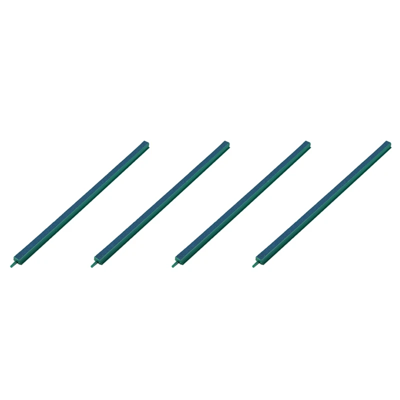 

4X Aquarium Fish Tank Bubble Air Stone Bar Oxygen Pump Green+Blue 16 Inch