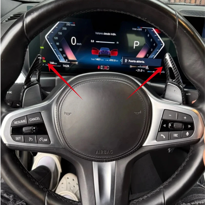 

Steering Wheel Paddle Shifter Extensio For BMW 1/2/3/5/6/7 Series GC GT Touring F40 F44 F90 G01 G02 G20 G21 G30 G31 G32 G11 G12