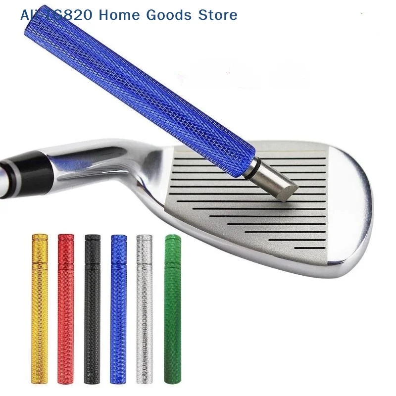 1PC Golf Club Grooving Sharpening Tool Golf Groove Sharpener Wedge Club U V Type Square Regroover Blade Cleaning Tool Acces