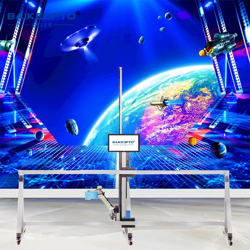 

BK-GW128T УФ-принтер 2-в-1 с искусственным интеллектом для стен и полов | Печать на плитке/керамике/дереве