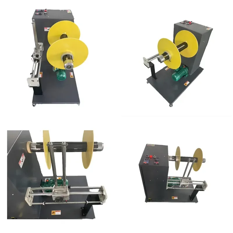 Scrap Winding Machine, Mask Non-woven PVC Plastic Film Winding Machine 120m/min Automatic 220V CE ISO 400W 1