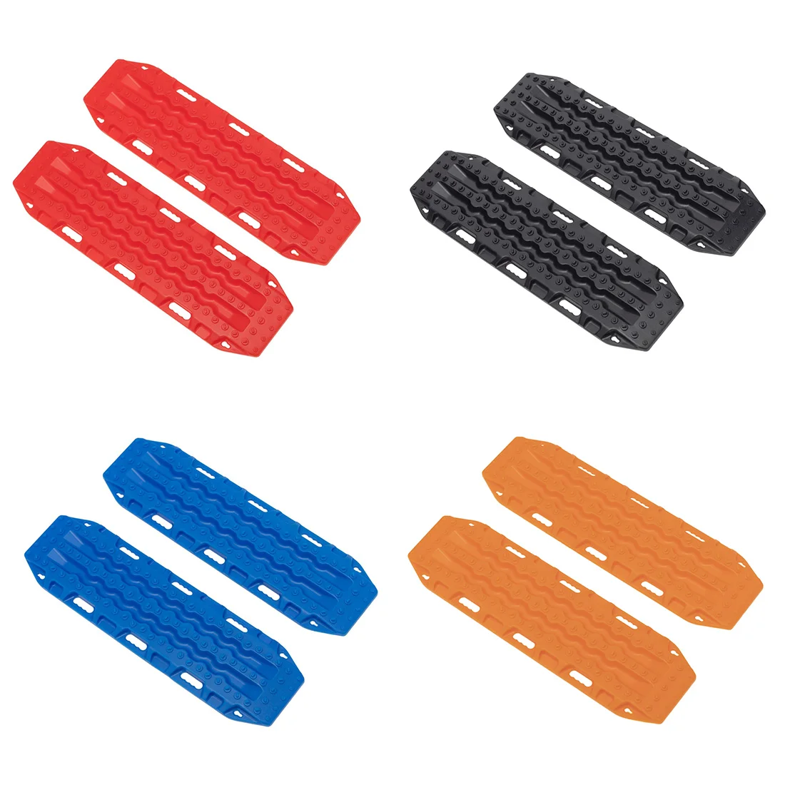 

Superior Quality-2Pcs Sand Ladder Recovery Ramp Board Escape Board For 1/10 RC Crawler Car Axial SCX10 Traxxas TRX4 Upgrade Part