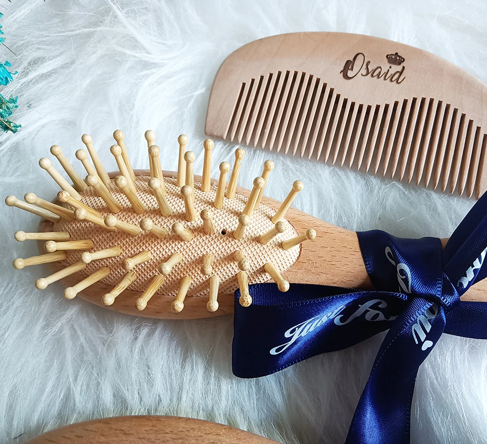 Baby Bathing Comb with Custom - Hair Care Names ulasan dan harga