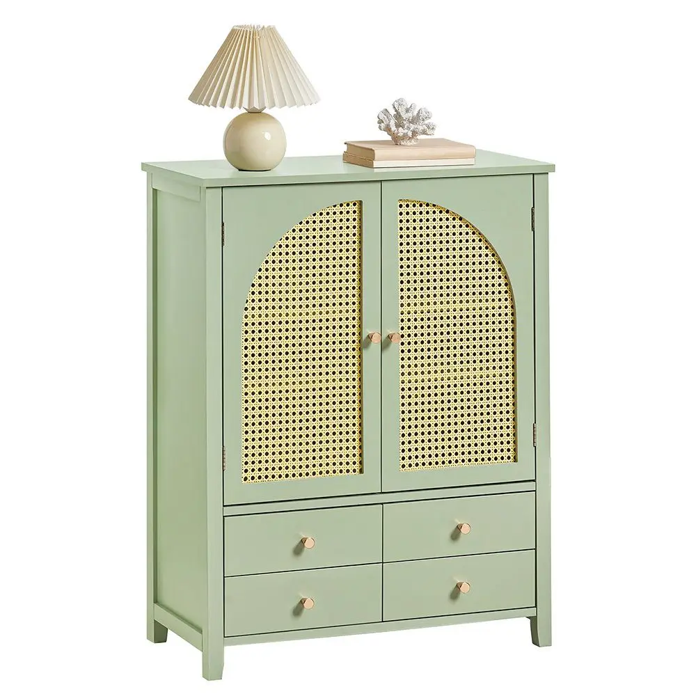 

！@Combohome Wholesale Fashion Shoe Cabinet Modern Multi-wooden Rattan Shoe Rack with Storage Drawer