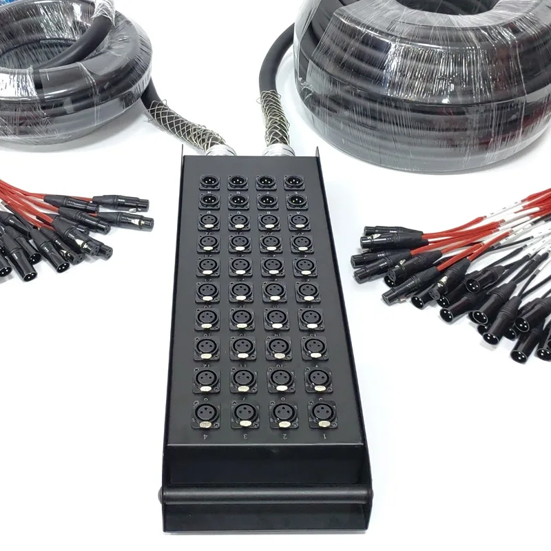 40-Way junction box bifurcation cable, multi-channel, studio box multi-core