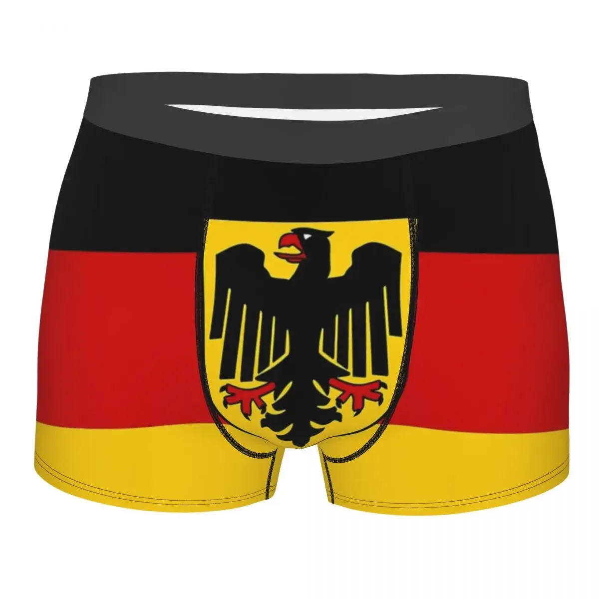 Men's German State Flag Germany Underwear Imperial Eagle Novelty Boxer Briefs Shorts Panties Male Soft Underpants