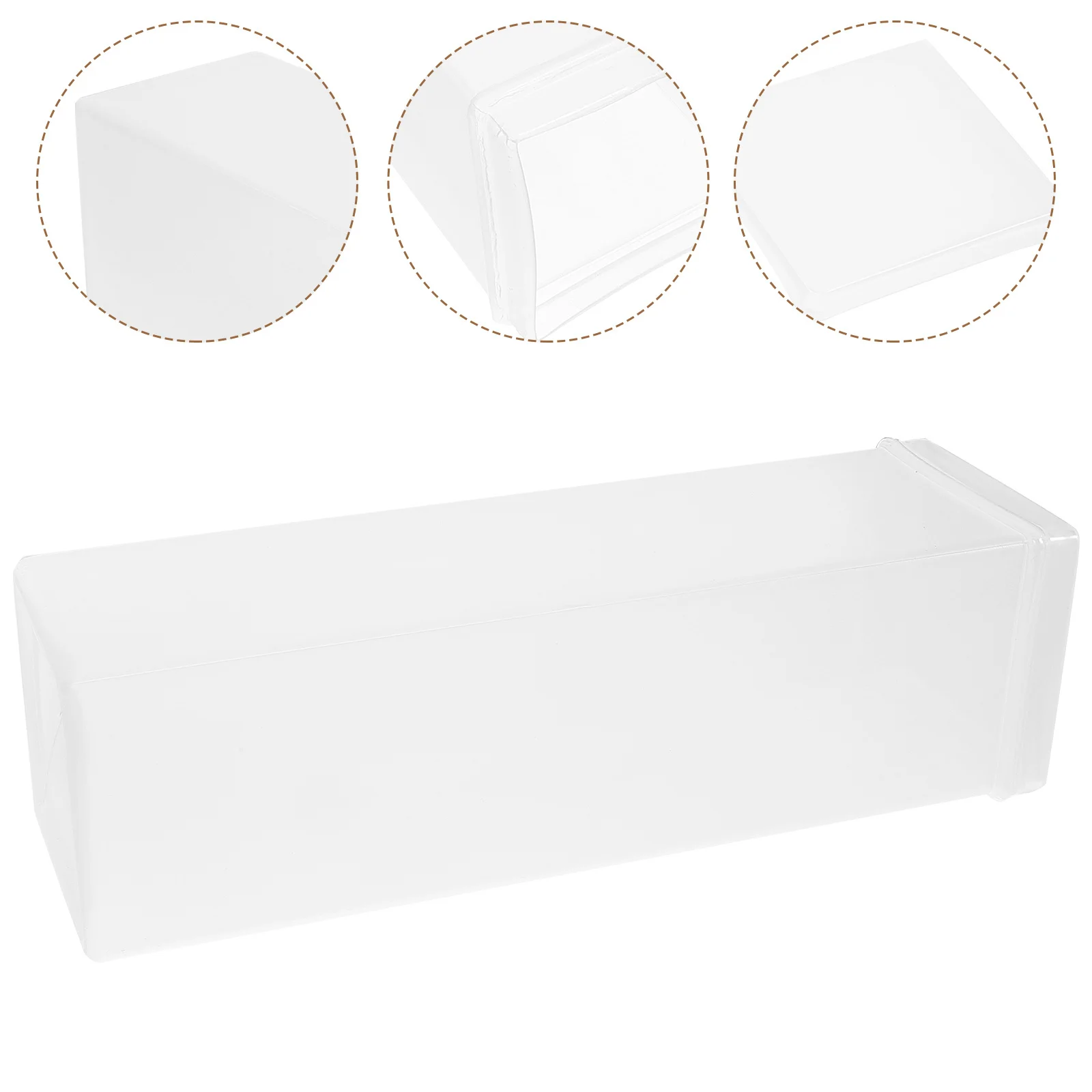 

Biscuit Box Durable Clear Biscuit Carrier Box Portable Macaron Container Cookies Packing Holder Cookies Packing Holder