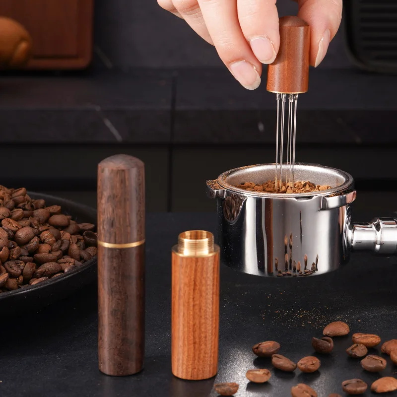 Needle Distributor Stainless Steel Coffee Tamper Espresso Mixers Dispensers Levelers WDT Tools Cafe Stirrers Barista Accessories