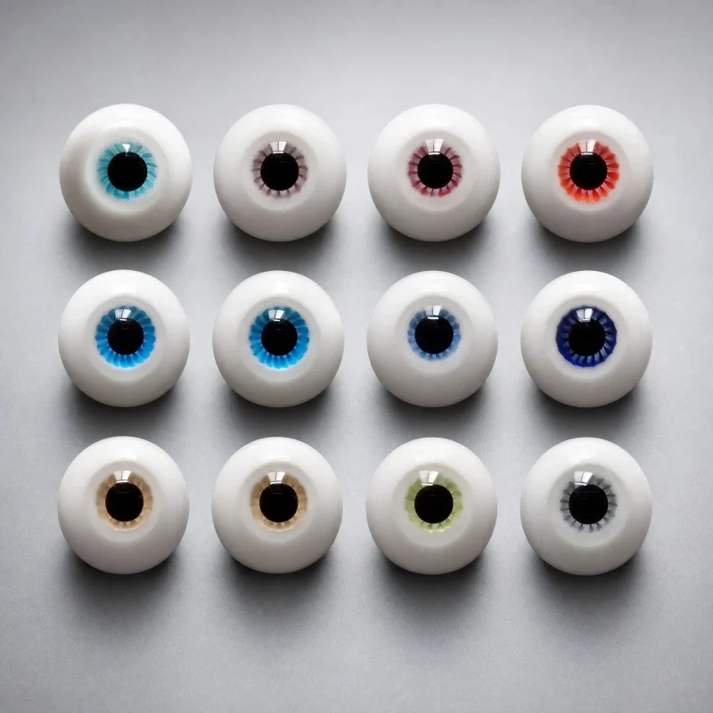 Top Sale Cheap EDW Hand made BJD Doll Glass eye YOSD MSD SD doll eyes fit for All Size doll ,Factory sale directly Free shipping