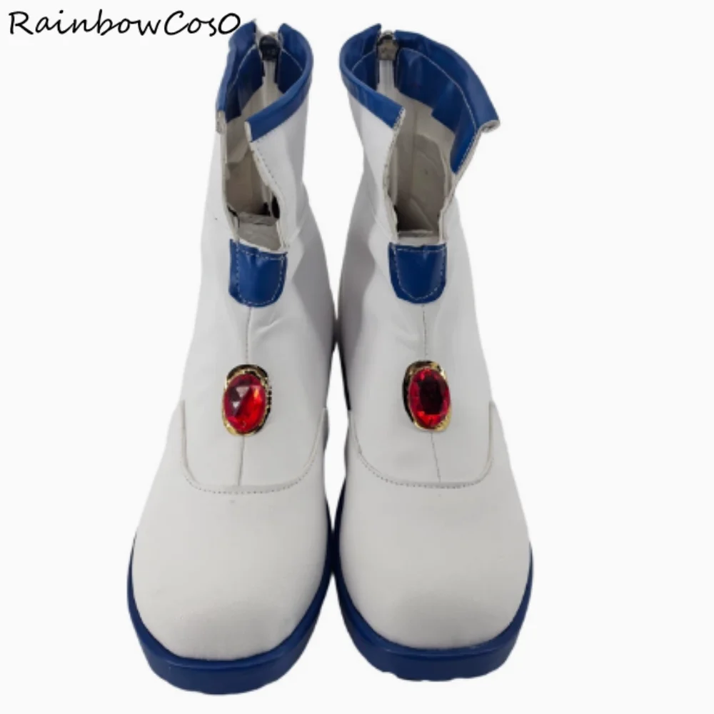 Takamachi Nanoha 마법 소녀 리리컬 나노하 코스프레 신발 부츠 게임 애니메이션 할로윈 크리스마스 RainbowCos0 W4871