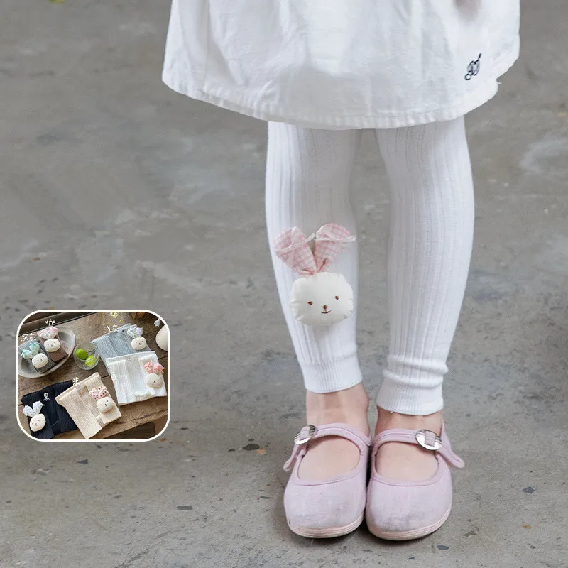 

Вязаные колготки для маленьких девочек, осенне-весенние колготки с героями мультфильмов, модные колготки для девочек, милые леггинсы для малышей