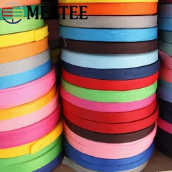 100Yards 20mm Webbing Ribbons for Strap Backpack Belt Band Webbings Tape Dog Collar Bag Garments Bias Binding DIY Accessories