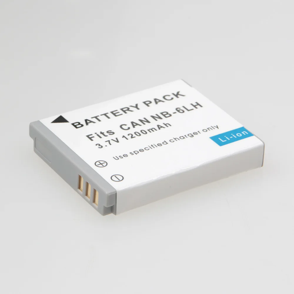 Camera Battery NB 6L NB6L NB-6L for Canon Power-shot IXUS 310 SX240 SX275 SX280 SX510 SX500 HS 95 D10 D20 D30 1200mAh Batteries