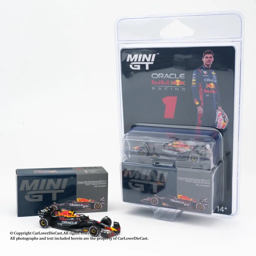 MINIGT 1:64 Oracle Red Bull Racing RB19 #1 Max Verstappen 2023 F1 MGT00724-CH Alloy Motor Vehicle Diecast Metal Model