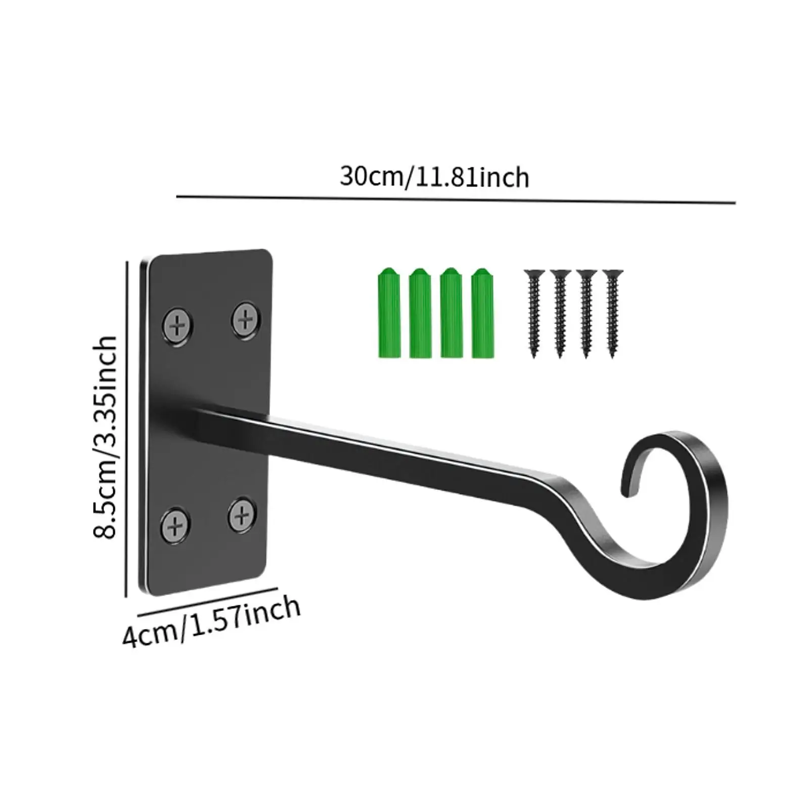 خطاف تثبيت على الحائط عالي التحمل للمزارعين وممر دقات الرياح #6