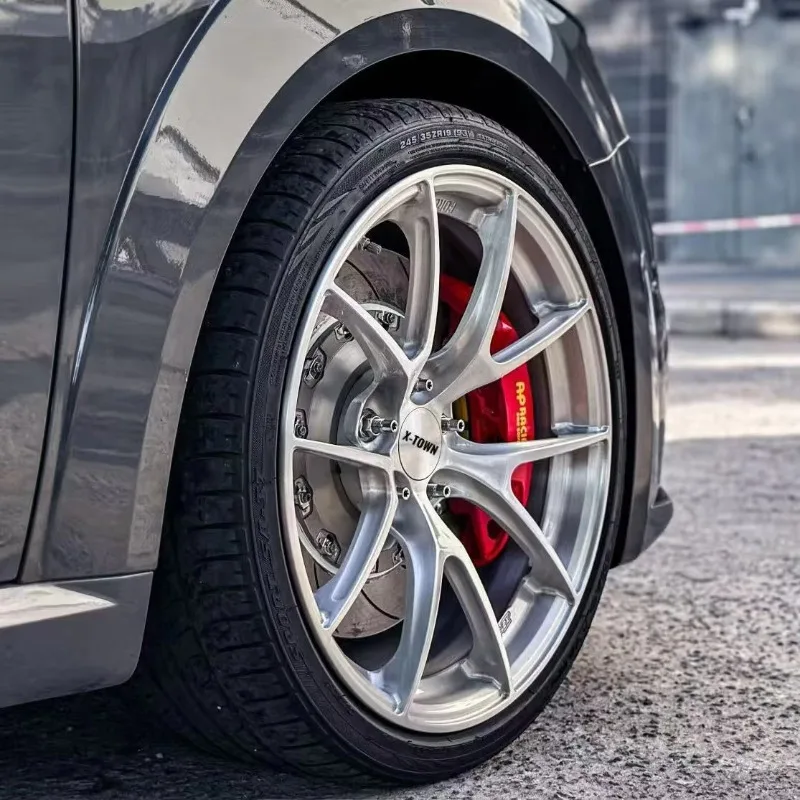 26 Style Brushed Silver Aluminum Alloy 16 17 18 19 20 21 22 24 26 5x114.3/5x120/5x112/5x100 Forged Wheels For Audi For Mercedes