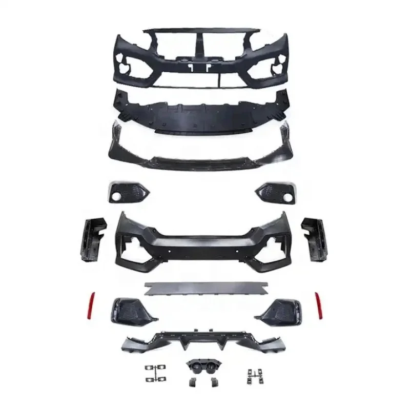 

Car Parts Surroundings Behind Car Bumper Lip Rear Part Body Kits Type-r in 10th Generation Sedan