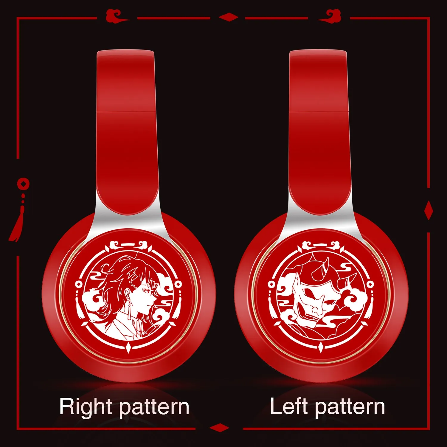 سماعات بلوتوث شعبية جديدة سماعة رأس ستيريو سماعات أذن أصلية لاسلكية لعبة تنكرية مع MP3 FM وميكروفون هدية للطلاب