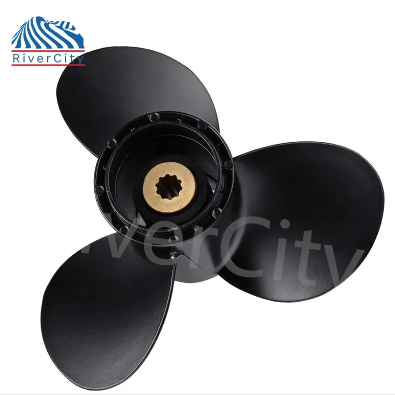 10 1/4*12 Outboard Propeller For SUZUKI 20hp 25hp 30hp Boat Aluminum Alloy Screw 3 Blade 10 Spline Marine Engine Part