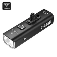 TOSUOD luz de bicicleta 1000/1200/1500LM tipo C faro delantero de aluminio lámpara LED luz de ciclismo de liberación rápida 4800mAh linterna