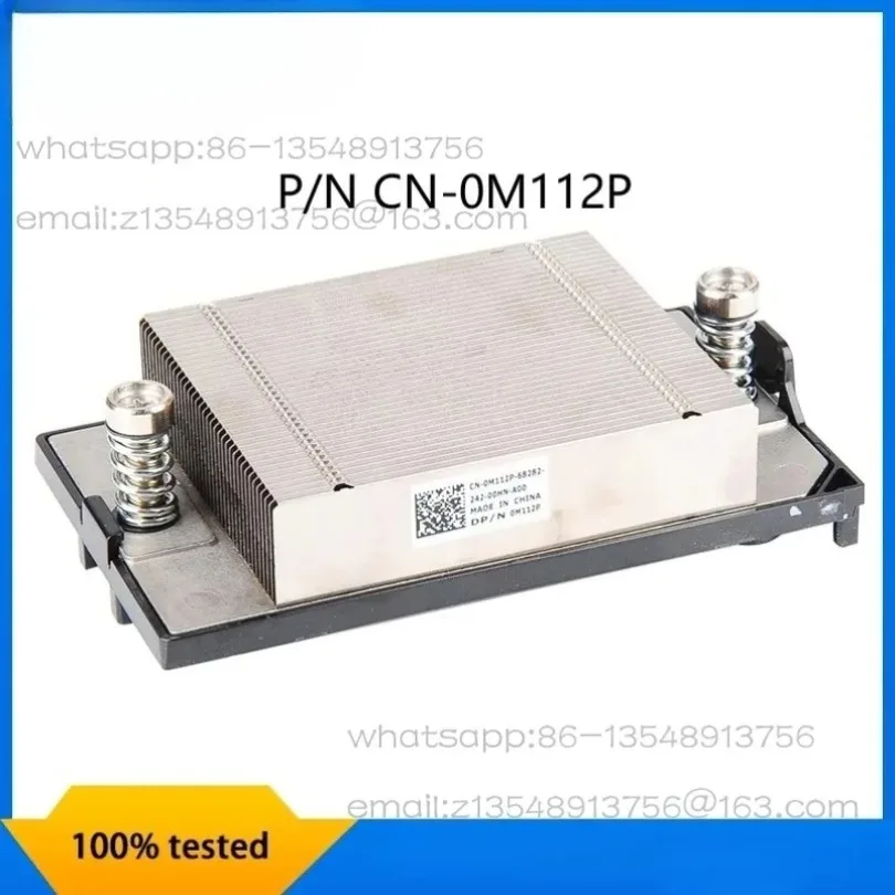 M112P 0M112P Server CPU Heatsink Cooling Radiator Compatible with R620 Server Replacement Cooling Part
