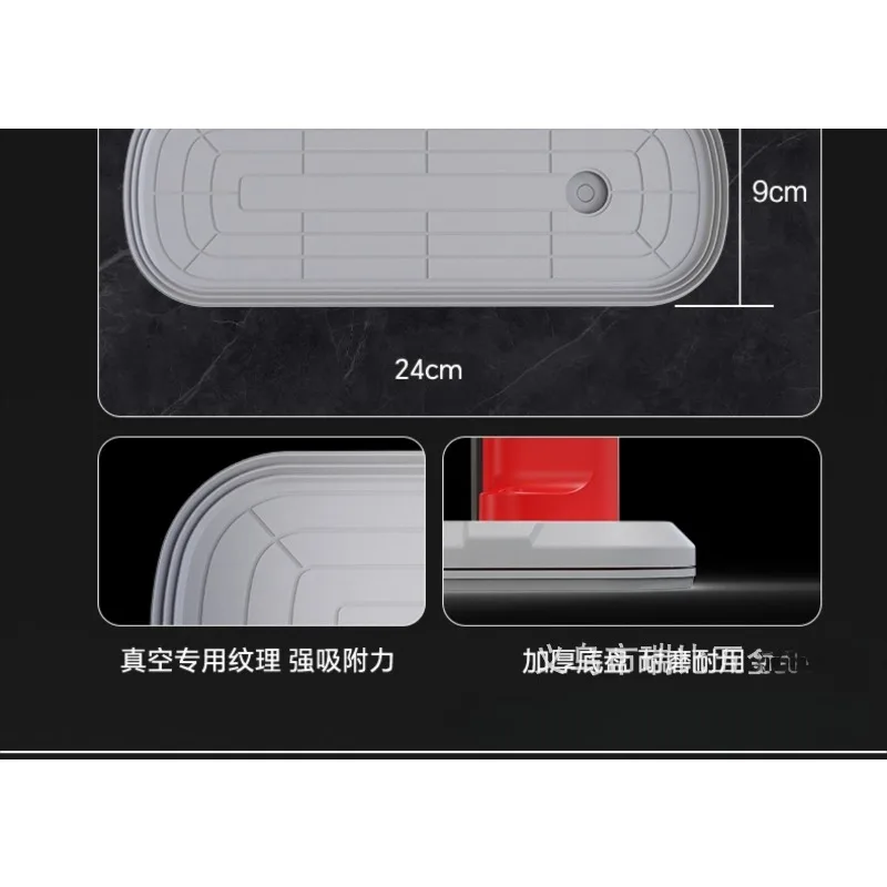 Compact Mini Narrow Electric Suction Cup with Auto Air Supplement - Rechargeable Tool for Tile/Glass Installation