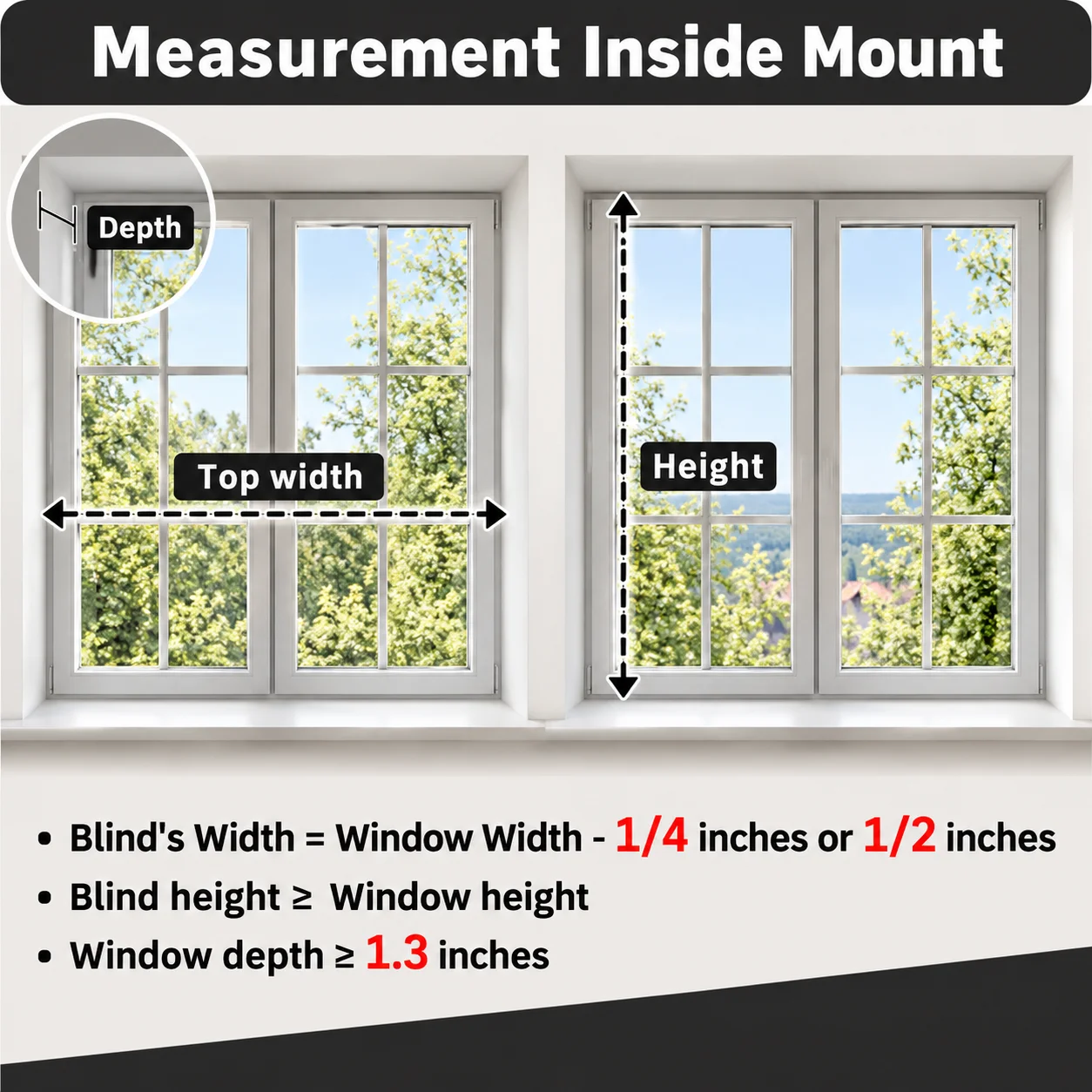 Honeycomb Blinds Blackout Light Blocking Honeycomb Shades for Home Bedroom Windows Thermal Insulation Blinds Custom Size view 6