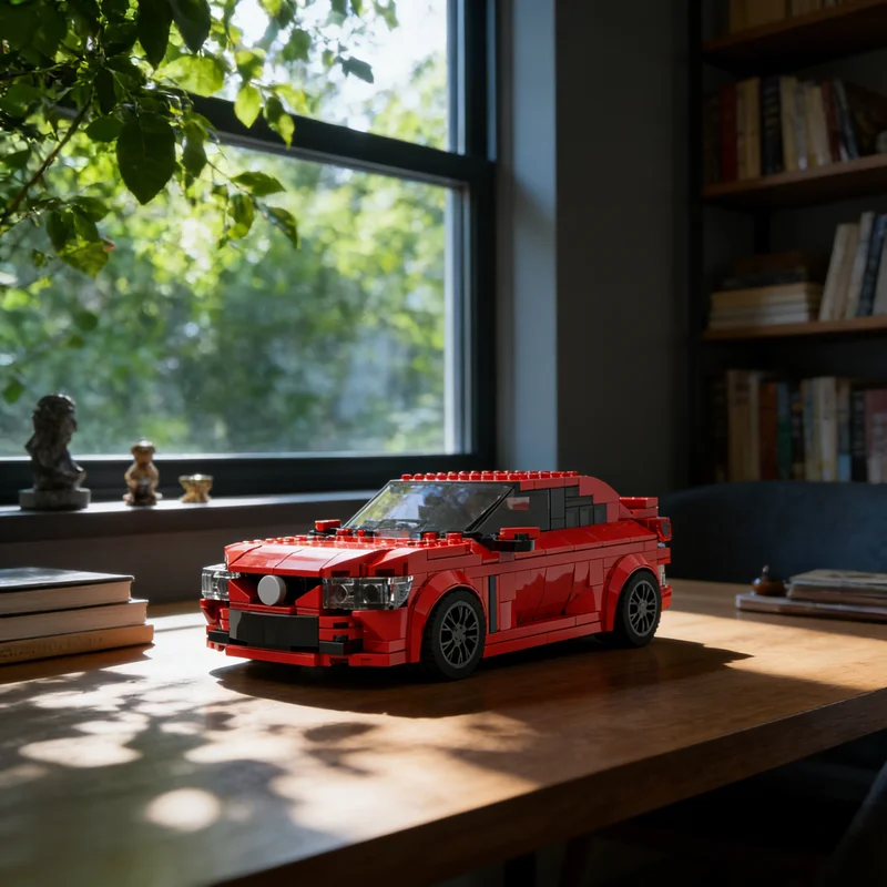 

390pcs MOC Holden VF Commodore SS V Redline City Champions Model Building Blocks Christmas Gifts Toy Architecture Creative Idea