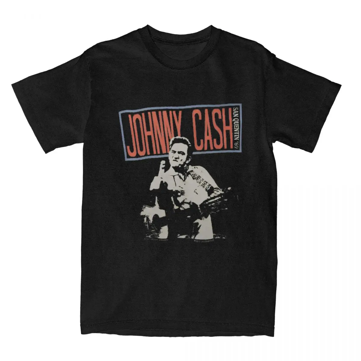 Novelty Johnny Cash Summer Time With You T-Shirts Men Women 100% Cotton Tee Shirt Gift Idea Clothing