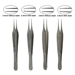 GREATLH Adson Micro Dissecting Forceps Autoclavable Cosmetic Plastic Fine Tweezers Double Eyelid Tool