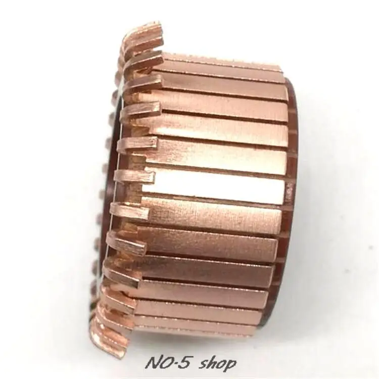 10Pcs CHY-2447-32 Copper Bars Electric Motor Commutator