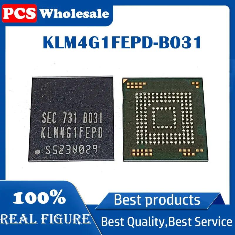 KLM4G1FEPD-B031 Small size BGA153 balls EMMC 5.0 4GB memory