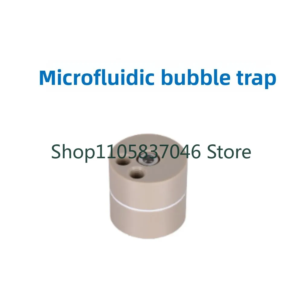 Microfluidic chip biological small fluid defoamer, bubble removal in fluid, bubble capture device