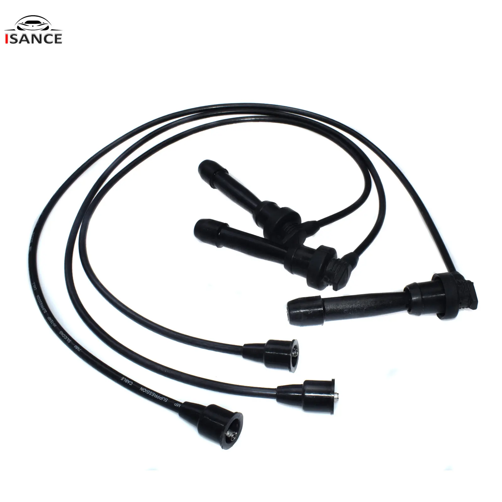 New Spark Plug Wires for 2002 2003 2004 2005 2006 Hyundai Santa Fe XG350 Kia Amanti 3.5L V6 27501-39A70,2750139A70,