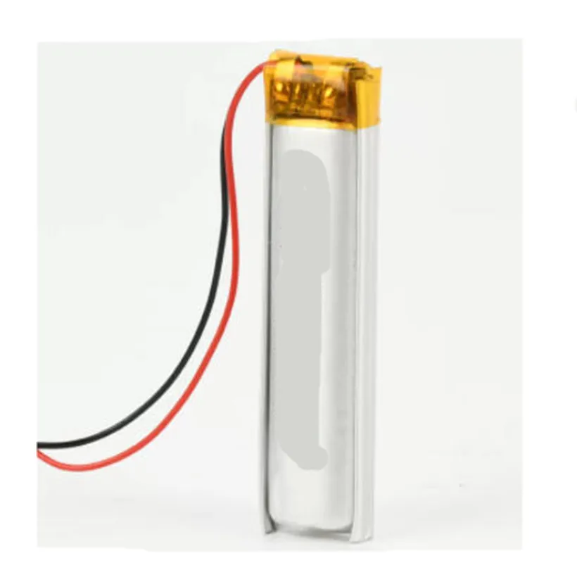 2Pcs/Lot 3.7V 801558 900MAh Polymer Lithium Ion Li-po Rechargeable Battery