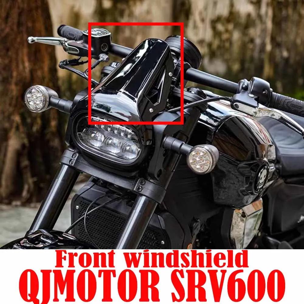 For QJMOTOR SRV600 front windshield refitting parts competitive windshield