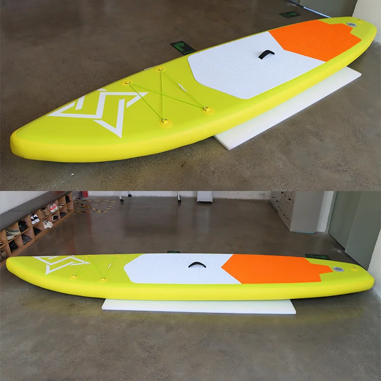 Wholesale All-in-One Inflatable Surfboard Package Anti-Slip EVA Deck 12'6'' SUP Board