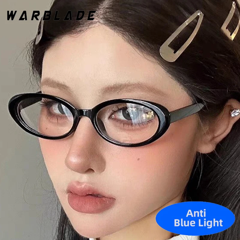 

Classic Small Oval Jelly Color Women Glasses Frame Anti-Blue Light Computer Men Eyewear Reading Eye Protection Optical Eyewear