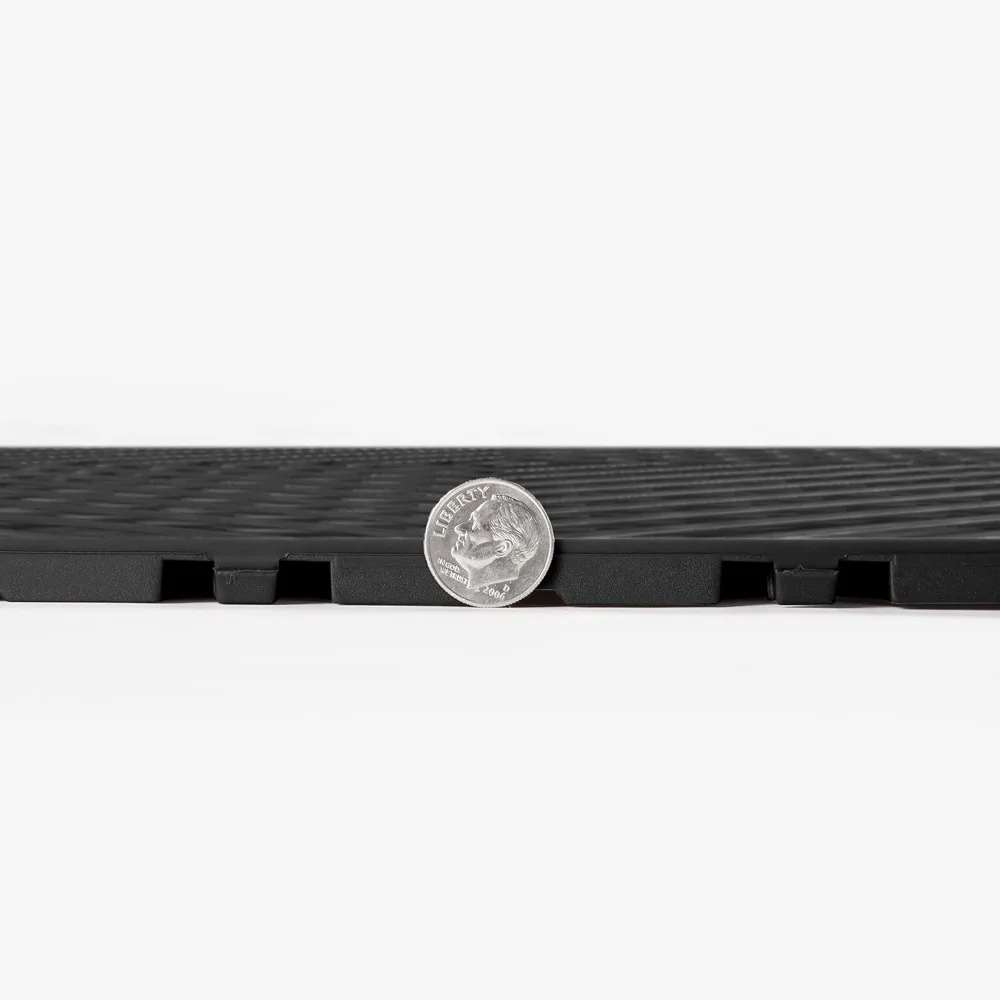 Non-Slip 12x12 Interlocking Plastic Garage Floor Tiles for Easy Organization and Safety