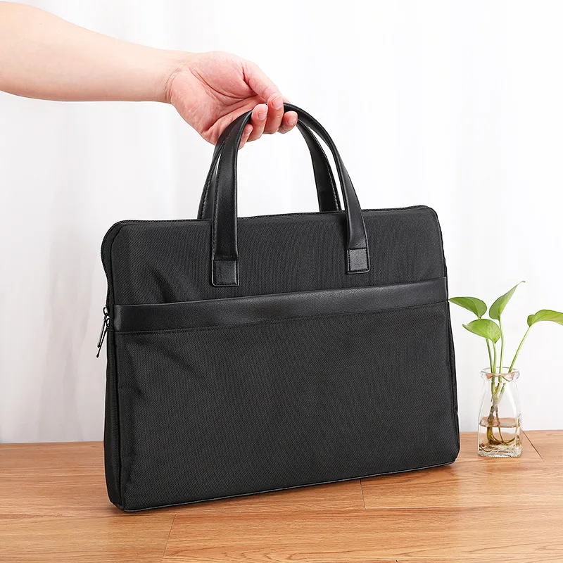 Men Business Briefcase Waterproof Computer Package Office Bag Handbag Leather Bags Mens Briefcase Laptop Bags for Men Bolsa 2024