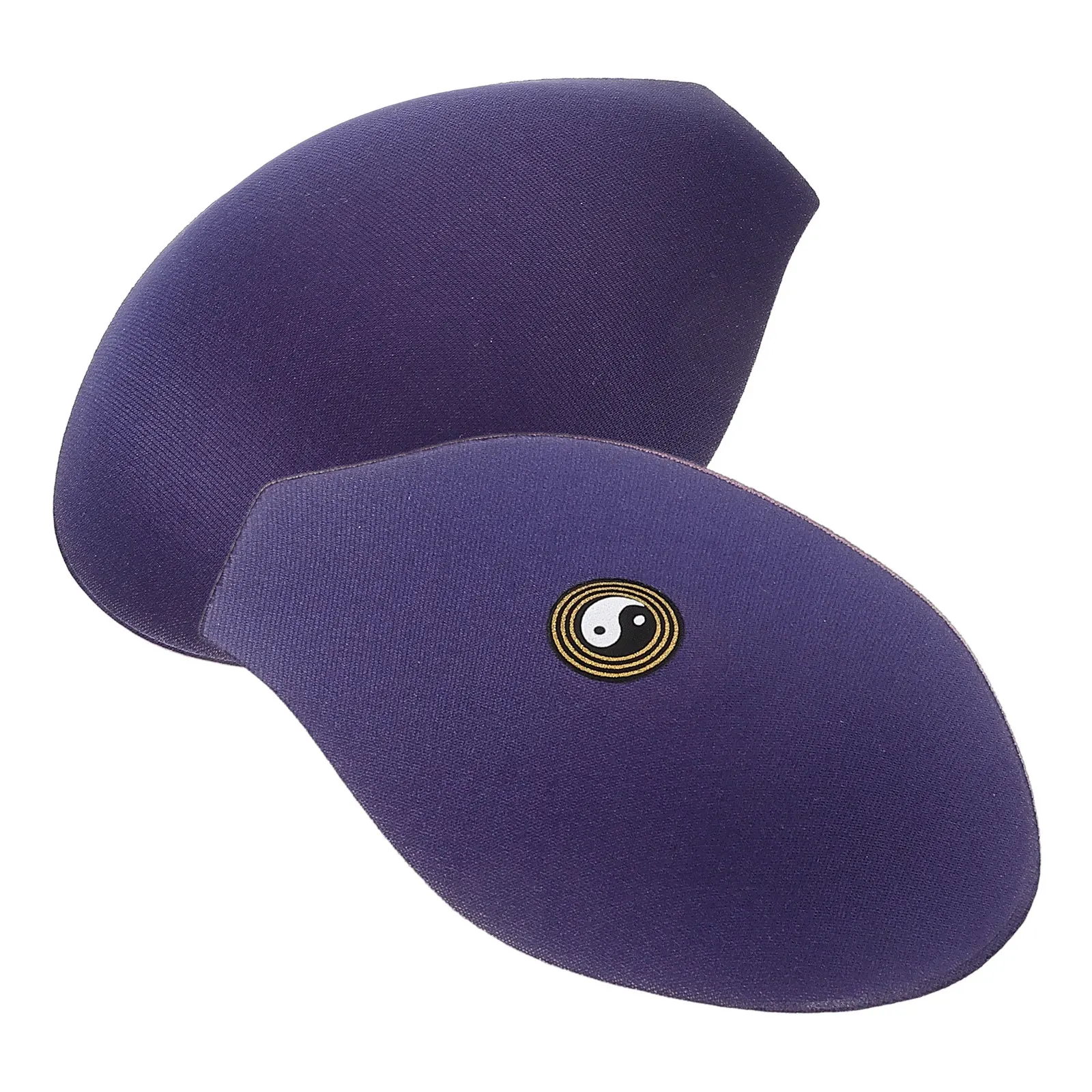 2 Peças de Bolsa Acolchoada Frontal para Roupa Íntima, Moda Praia e Cuecas Esportivas - Azul Escuro